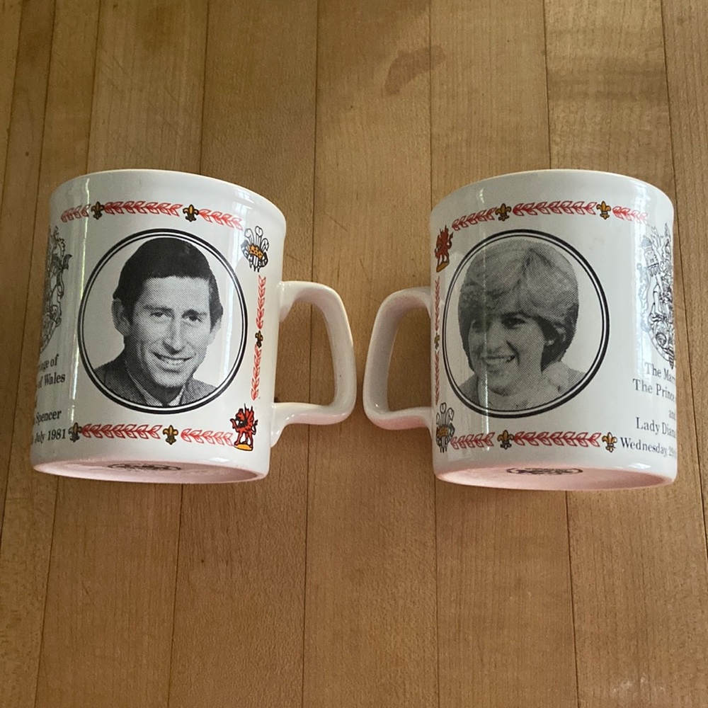 Charles and Diana mugs